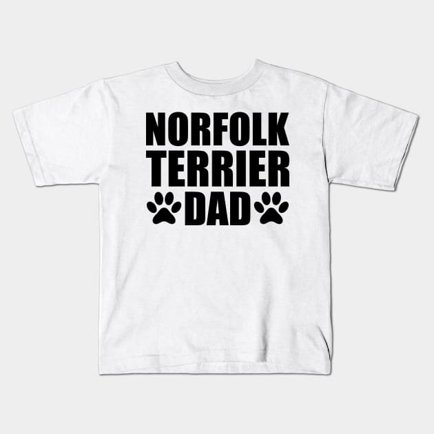 Norfolk Terrier Dog - Norfolk Terrier Dog Lover Kids T-Shirt by KC Happy Shop